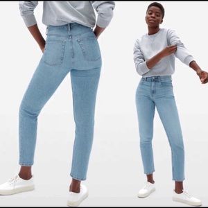 Everlane high waist ankle jeans